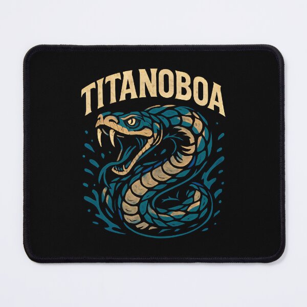 Item preview, “Titanoboa – Ancient Giant Snake Design | Retro Fantasy Animal” designed and sold by Plastic-Beard.