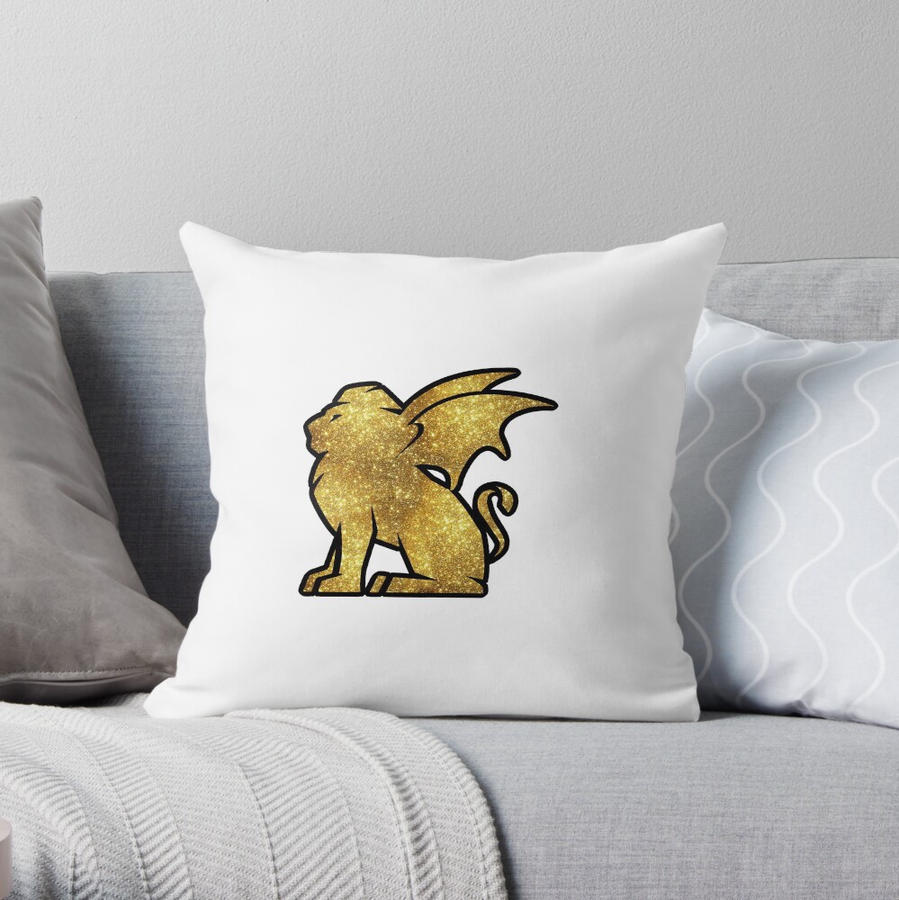 Glitter Talyrian Throw Pillow