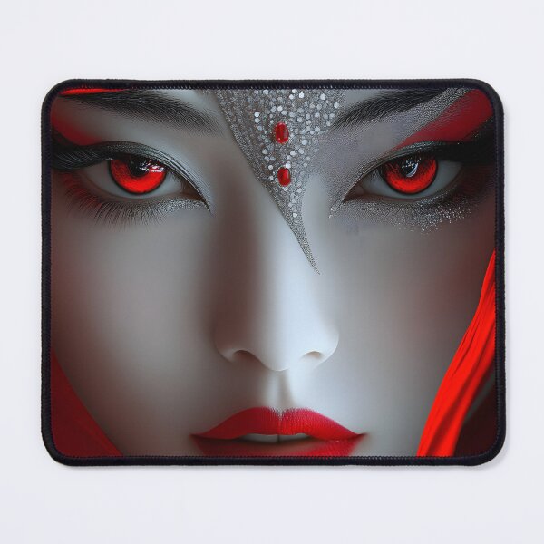 Item preview, Mystical Beauty with Striking Red and Silver Accents designed and sold by Artessie.