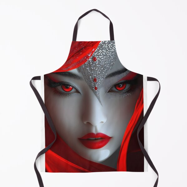 Item preview, Mystical Beauty with Striking Red and Silver Accents designed and sold by Artessie.