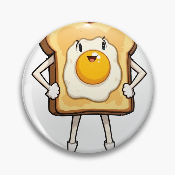 Item preview, Anime Toast Champion – Egg Power Mode designed and sold by PRIME4YOU.
