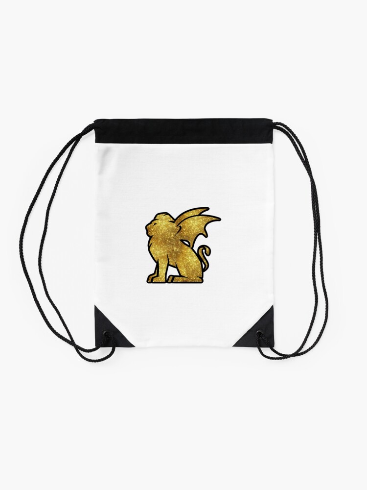 Alternate view of Glitter Talyrian Drawstring Bag