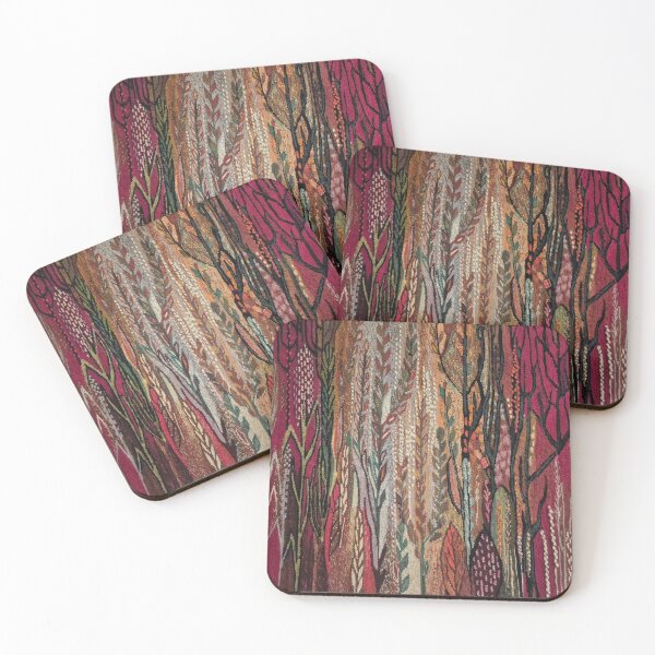 Item preview, Leaves in red designed and sold by Studio Pico.