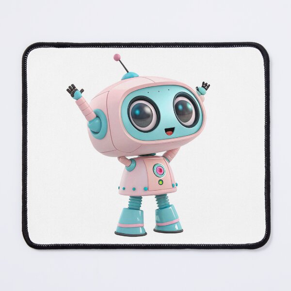 Item preview, Kawaii Style Cute Robot  designed and sold by elkuni.