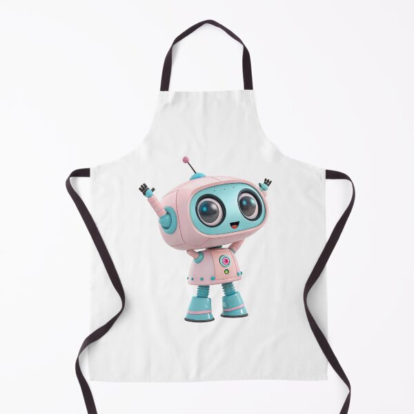 Item preview, Kawaii Style Cute Robot designed and sold by elkuni.