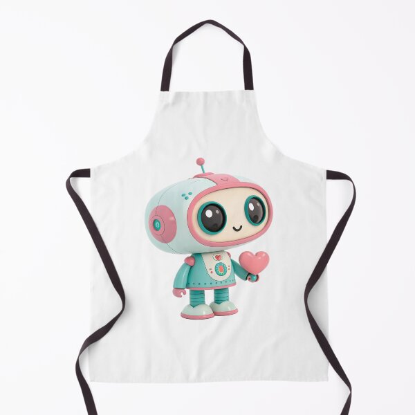 Item preview, Kawaii Style Cute Robot designed and sold by elkuni.
