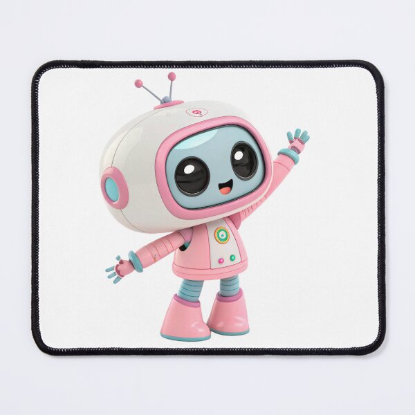 Item preview, Kawaii Style Cute Robot  designed and sold by elkuni.