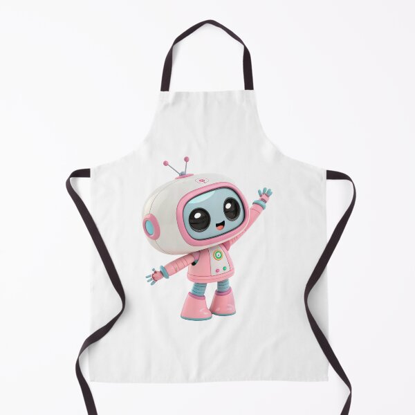 Item preview, Kawaii Style Cute Robot  designed and sold by elkuni.