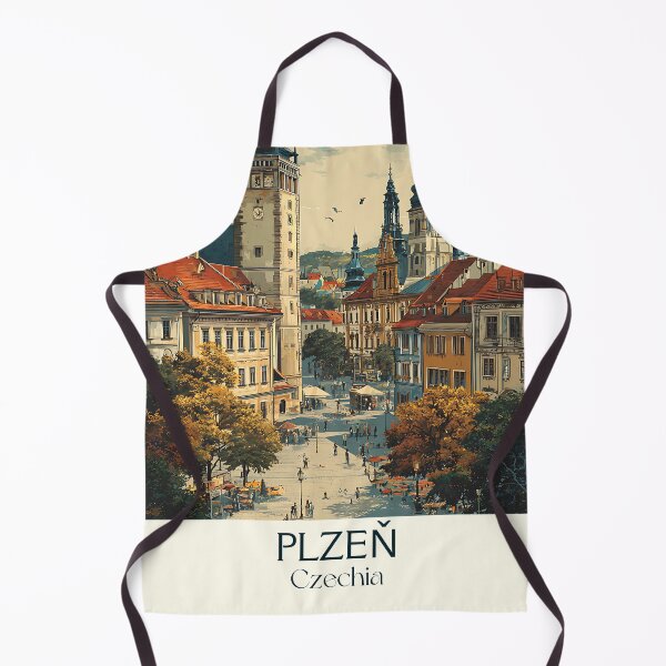 Item preview, Plzeň Czech Republic Vintage Travel Poster - Pilsner Beer Origin designed and sold by TuncGK.