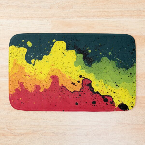 Item preview, Abstract composition in the style of liquid bright colors. designed and sold by Valentinian.