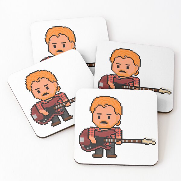 Item preview, Rock Battle Awesome American Pixel Rock Bassist designed and sold by gkillerb.