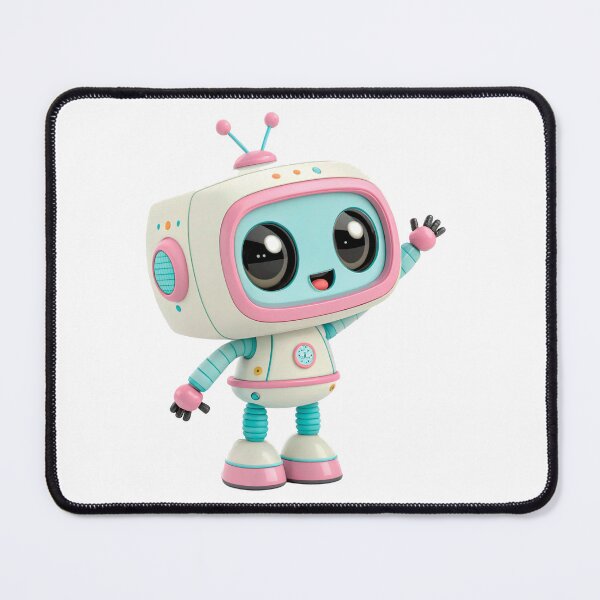 Item preview, Kawaii Style Cute Robot  designed and sold by elkuni.