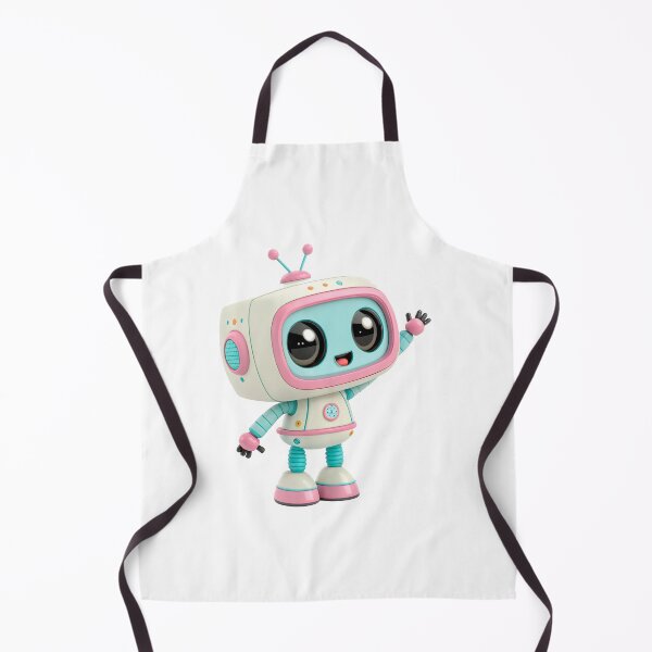 Item preview, Kawaii Style Cute Robot designed and sold by elkuni.