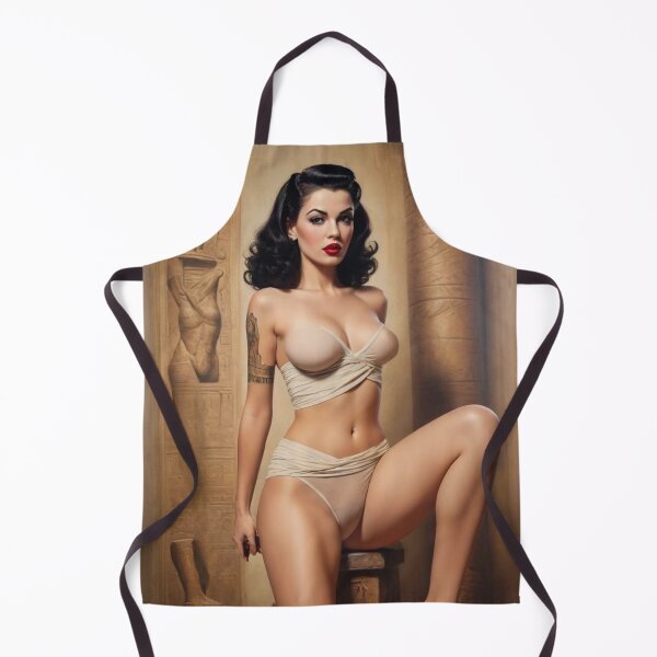 Item preview, Queen Akila – 1940s Vintage Egyptian Pin-Up Majesty designed and sold by MissSaylor.