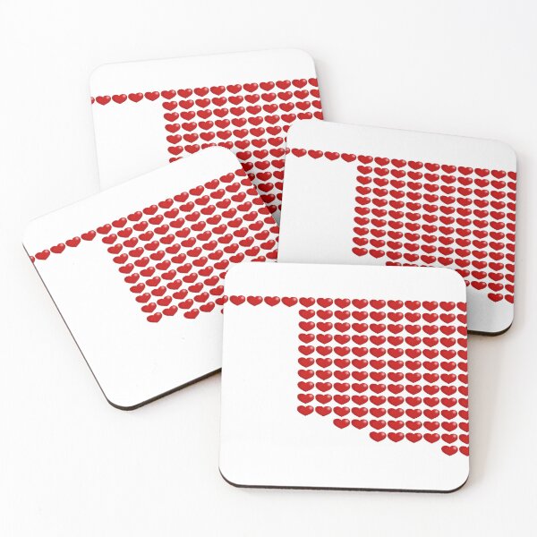 Item preview, Oklahoma Heart Fill designed and sold by TheIconSmith.