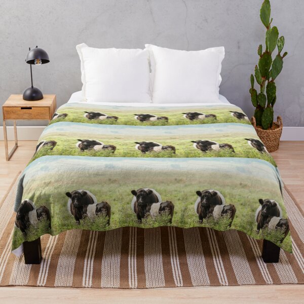 Item preview, Belted Galloway Cow and Calf designed and sold by Jane Stanley Photography.