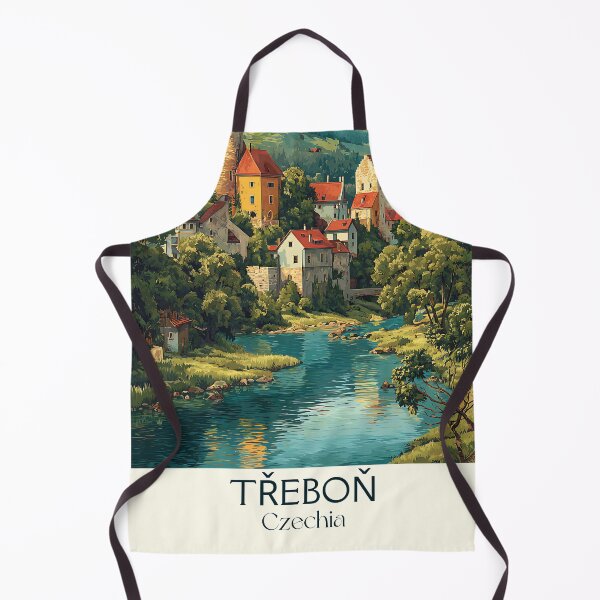 Item preview, Třeboň Czech Republic Vintage Travel Poster - South Bohemia Fishpond Region designed and sold by TuncGK.