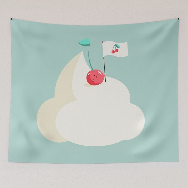 Item preview, Cherry on top (of the whipped cream mountain) designed and sold by EuGeniaArt.