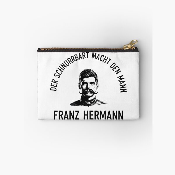 Item preview, Franz Hermann: Der Schnurrbart Macht Den Mann (Black Text) designed and sold by Studio F1Grid.