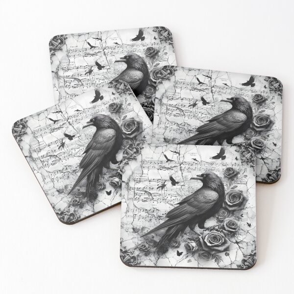 Item preview, Ode to a Crow #2 designed and sold by JacquiTaylorArt.