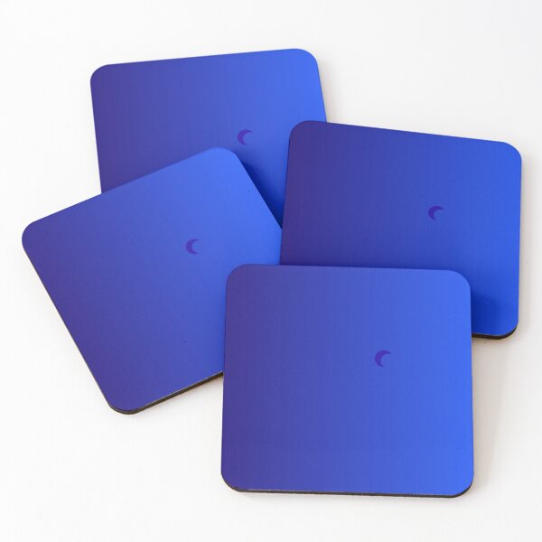 Item preview, Blue Gradient/Shaded Sky w/Crescent Moon designed and sold by ShaunSandhu.
