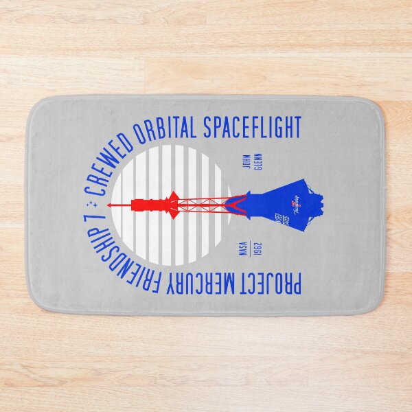 Item preview, Project Mercury Friendship 7. Crewed Orbital Spaceflight (Washed and Worn)ram (Washed and Worn) designed and sold by BGALAXY.