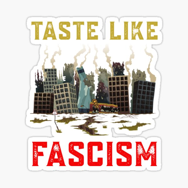 Item preview, Political Protest Pro Democracy Imigration Raid Taste Like Fascism USA Riots designed and sold by Zayavca.