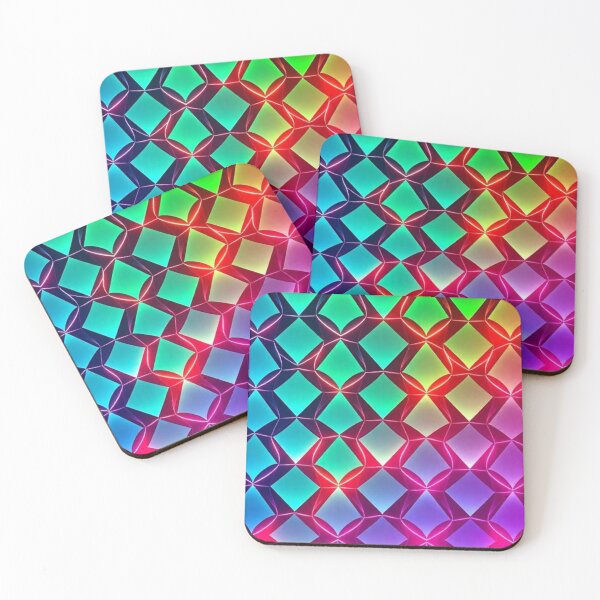 Item preview, Neon colors with geometric pattern  designed and sold by Dogandesighn.