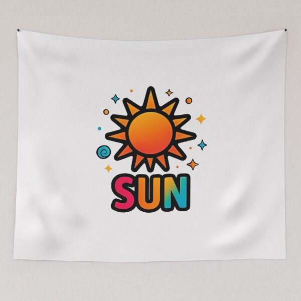 Item preview, Psychedelic Sun – Astral Symbol Series  designed and sold by sifo2024.