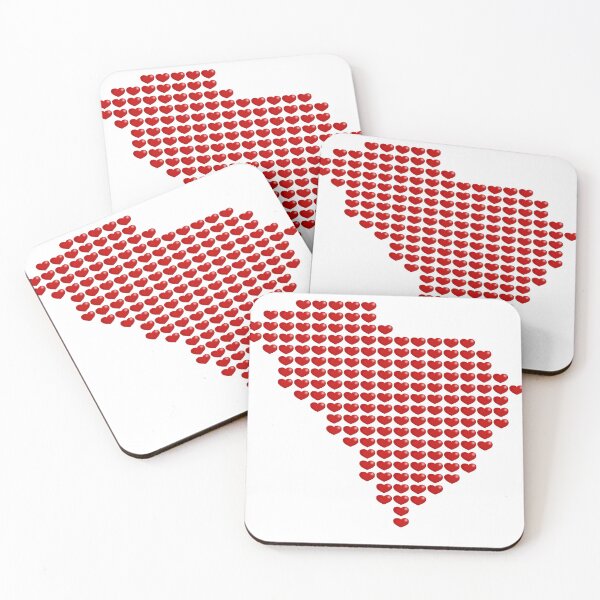 Item preview, South Carolina Heart Fill designed and sold by TheIconSmith.
