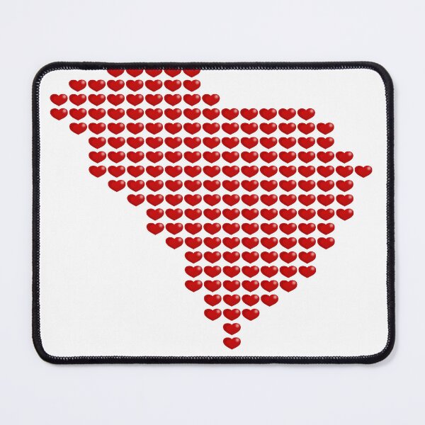 Item preview, South Carolina Heart Fill designed and sold by TheIconSmith.