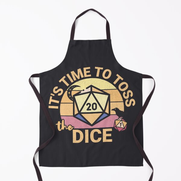 Item preview, It's Time To Toss The Dice - D20 RPG Design designed and sold by Taveren-Tavern.