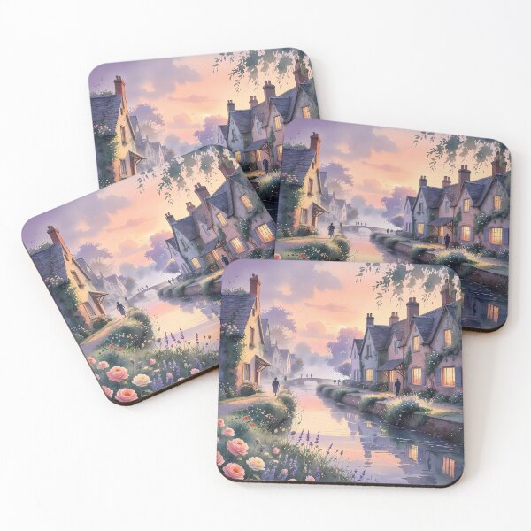 Item preview, Sunset Whispers by the Riverside Village designed and sold by Mos Thainique.