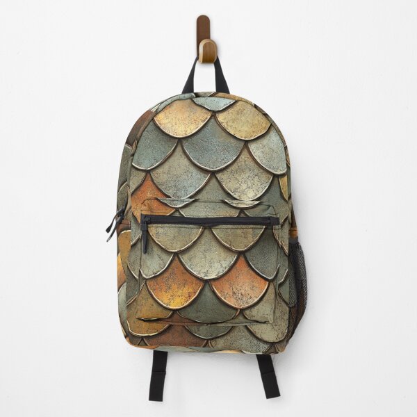 Item preview, Gold Young Dragon Scales Pattern designed and sold by GrinGalore.