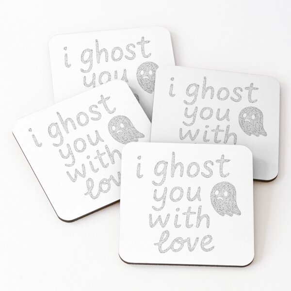 Item preview, I Ghost You With Love – Soft Haunting Energy designed and sold by nopewear..