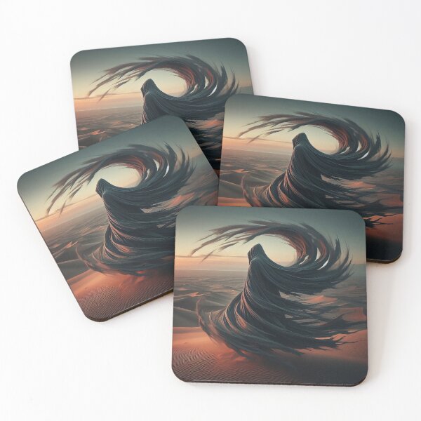 Item preview, Swirling Cloak – Invisible Figure Fantasy Art in Motion designed and sold by ashokreddy343.