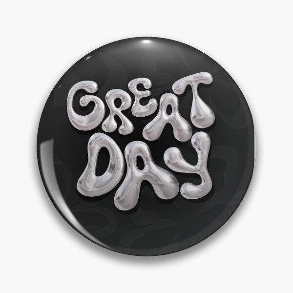 Item preview, Silver Bubble "Great Day" Design designed and sold by NikkaiArts.