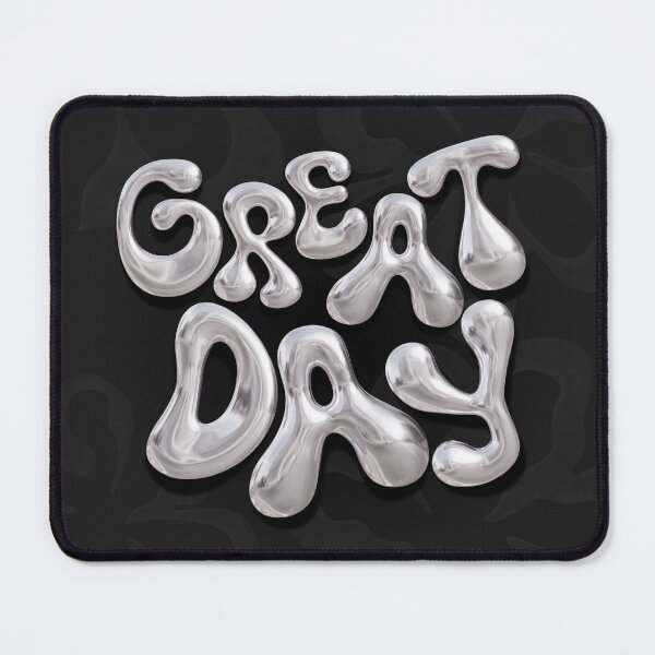 Item preview, Silver Bubble "Great Day" Design designed and sold by NikkaiArts.