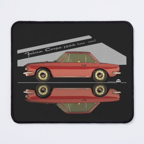 Item preview, Fulvia Coupé 1300 - 1965 -1974 - (Rosso Montebello) – Rally Roots in Style designed and sold by Azaziel.