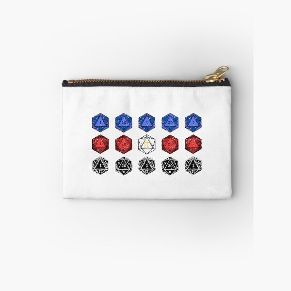 Item preview, Polyamorous flag D20 designed and sold by WhimsiBird.