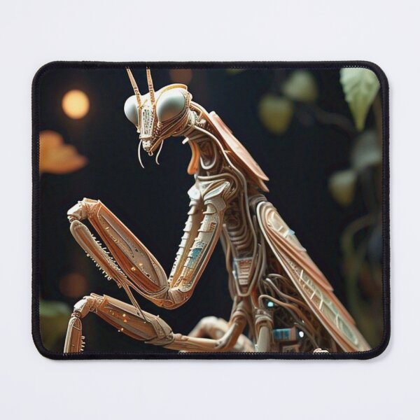 Item preview, The Synthwing Effect– Futuristic Robotic Insect Print designed and sold by Esterlane.