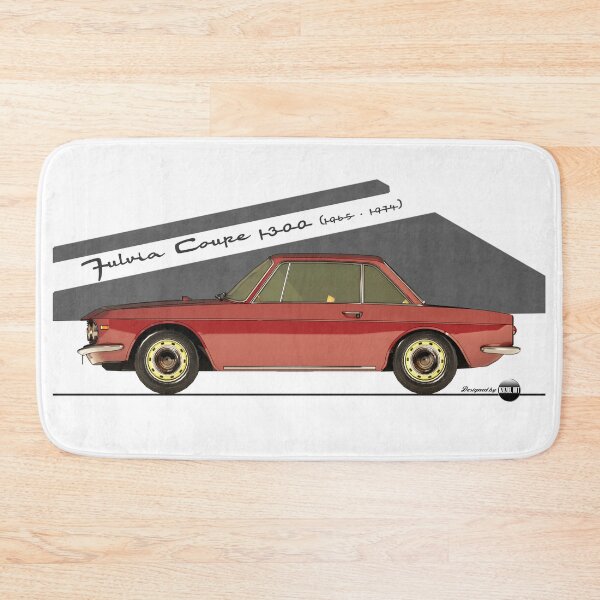 Item preview, Fulvia Coupé 1300 - 1965 -1974 - (Rosso Montebello) – Rally Roots in Style designed and sold by Azaziel.
