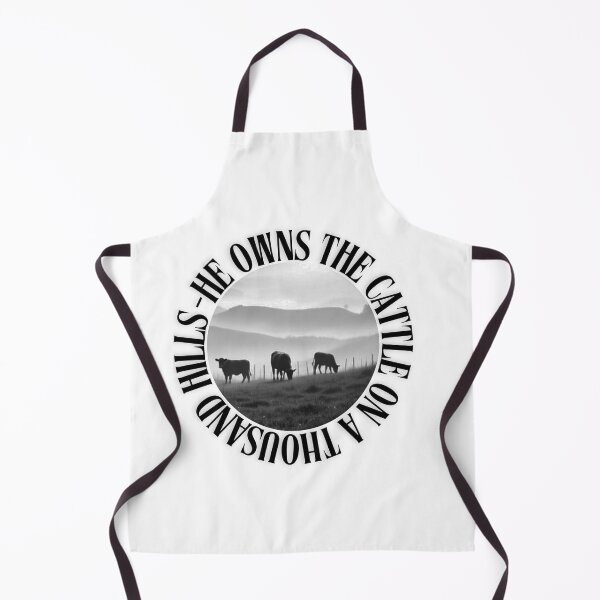 Item preview, He Owns the Cattle on a Thousand Hills designed and sold by Country By Blessings.