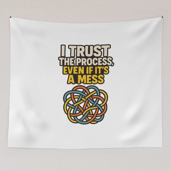 Item preview, I Trust the Process: Chaos with Confidence designed and sold by inkNext.