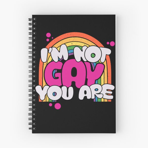 Item preview, I'm Not Gay You Are" Funny Rainbow T-Shirt - Playful LGBTQ+ Humor Pride Design designed and sold by aStro678.