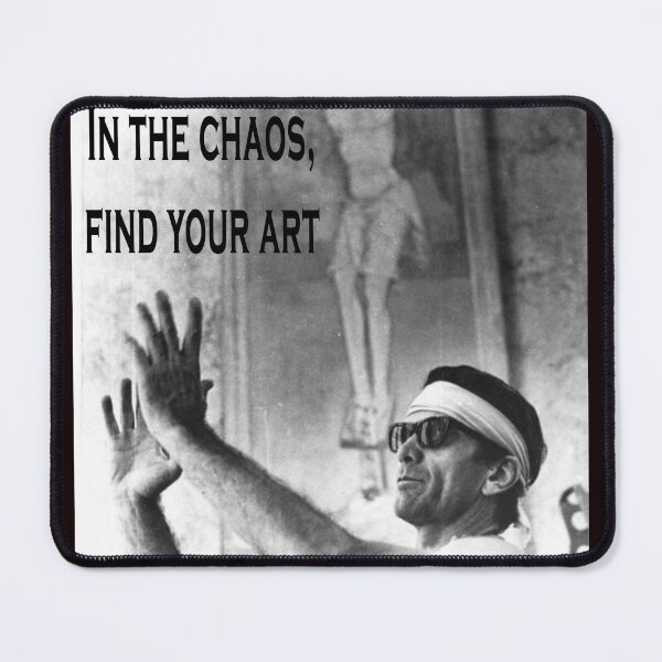 Item preview, In the chaos, find your art: Pier Paolo Pasolini – The Artist in The Decameron designed and sold by VintageManiac.