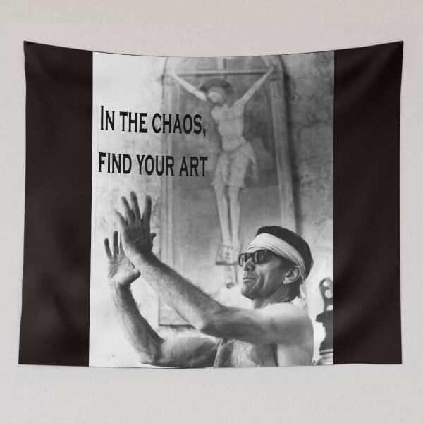 Item preview, In the chaos, find your art: Pier Paolo Pasolini – The Artist in The Decameron designed and sold by VintageManiac.