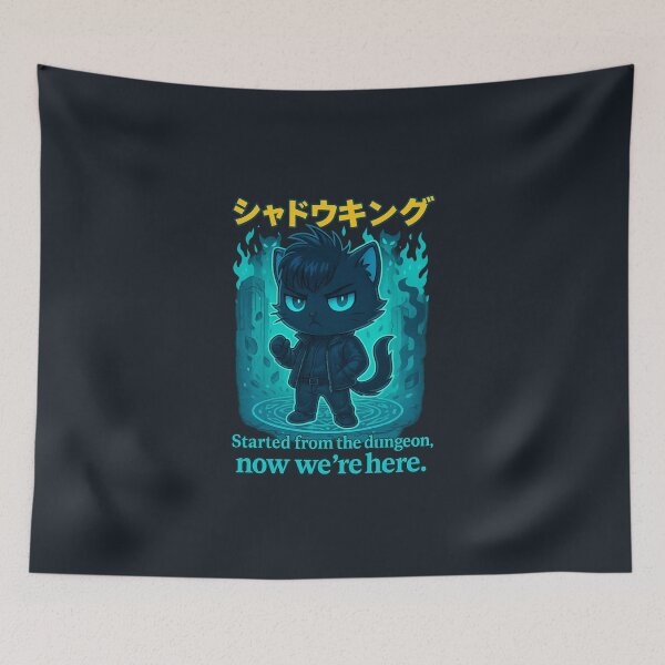 Item preview, Shadow Cat King | “Started from the Dungeon”  designed and sold by NyxVerse-Studio.