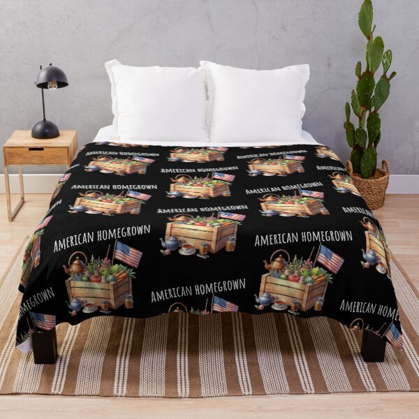 Item preview, American Homegrown – Patriotic Gardening Shirt for Homesteaders & Veggie Lovers designed and sold by Dantin.