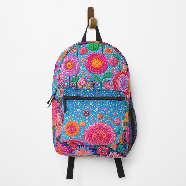 Item preview, Neon Floral Garden in Pink designed and sold by Neika Shimm Designs.